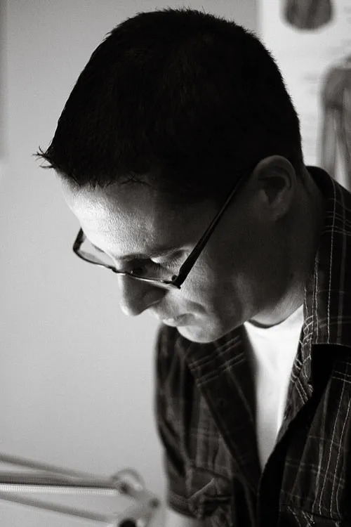 Luc Lavoie at work