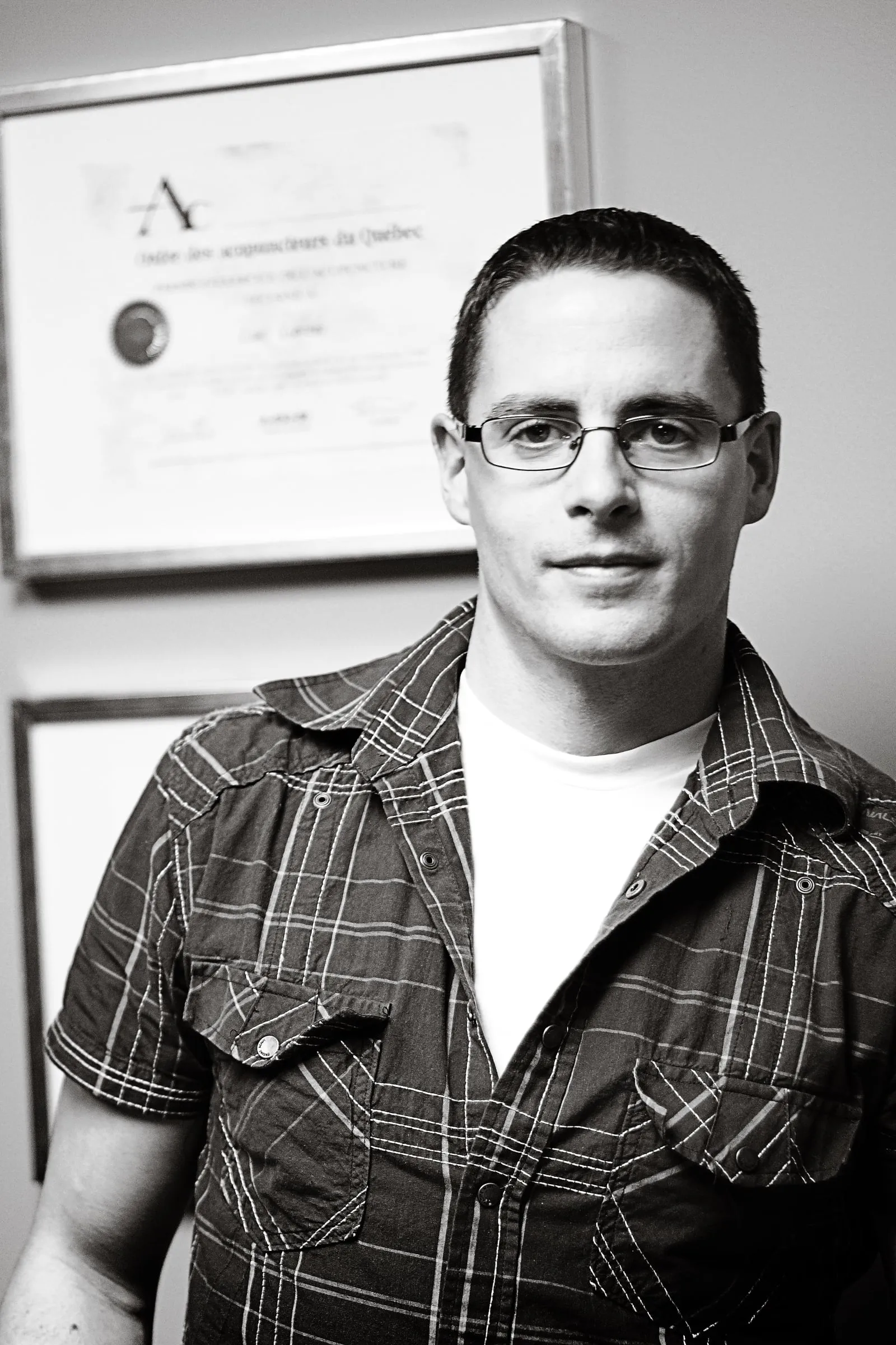 Luc Lavoie, acupuncteur